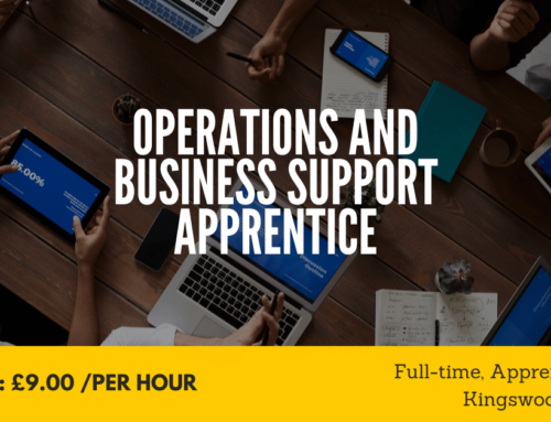Operations and Business Support Apprentice – Kingswood