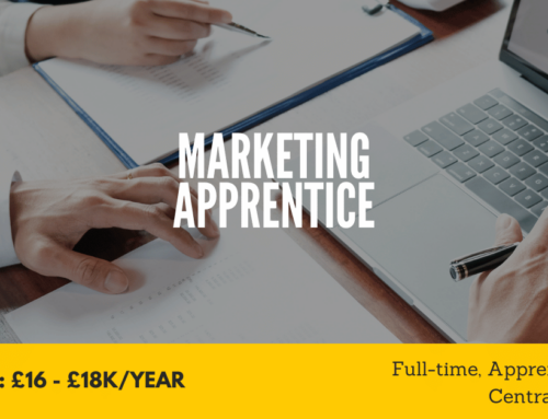 Marketing Apprentice – Central Bristol